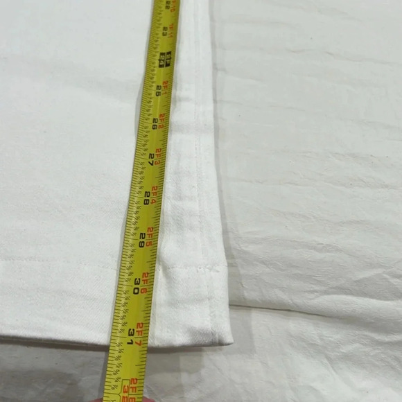 Frame Double Button NWT WHITE FLARE JEAN - Picture 10 of 13